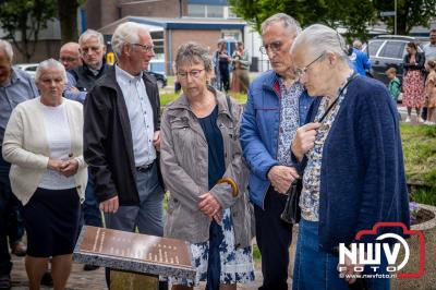 Nieuwe namenmonumenten eren oorlogsslachtoffers in gemeente Elburg - © NWVFoto.nl